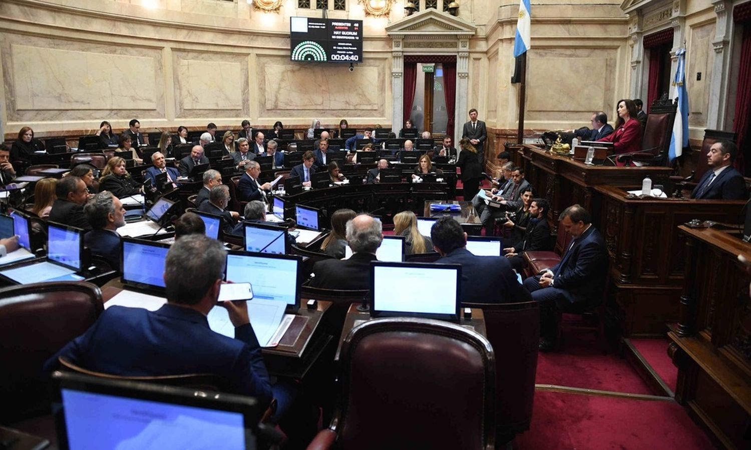 El Senado rechazó hoy Ficha Limpia que impide a condenados en segunda instancia a ser candidatos