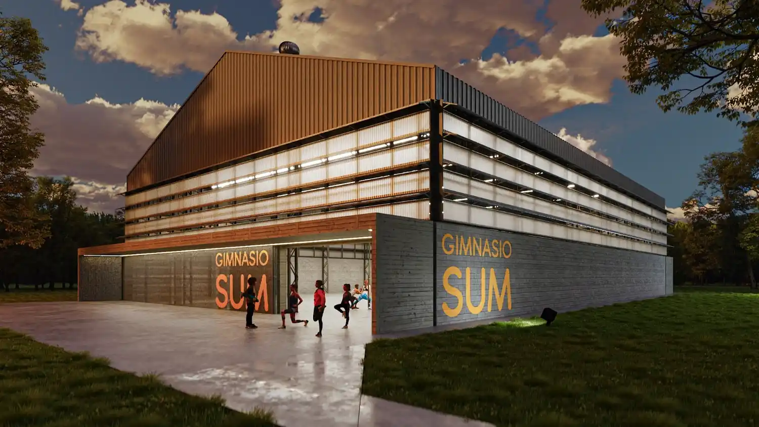 El proyecto ocupa una superficie cubierta de 798 metros cuadrados mientras que la intervención completa se desarrollará sobre un total de 1.373 metros cuadrados. Foto: GSF