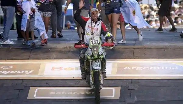 Dakar: Emiliano Carbonero, la sorpresa argentina en motos
