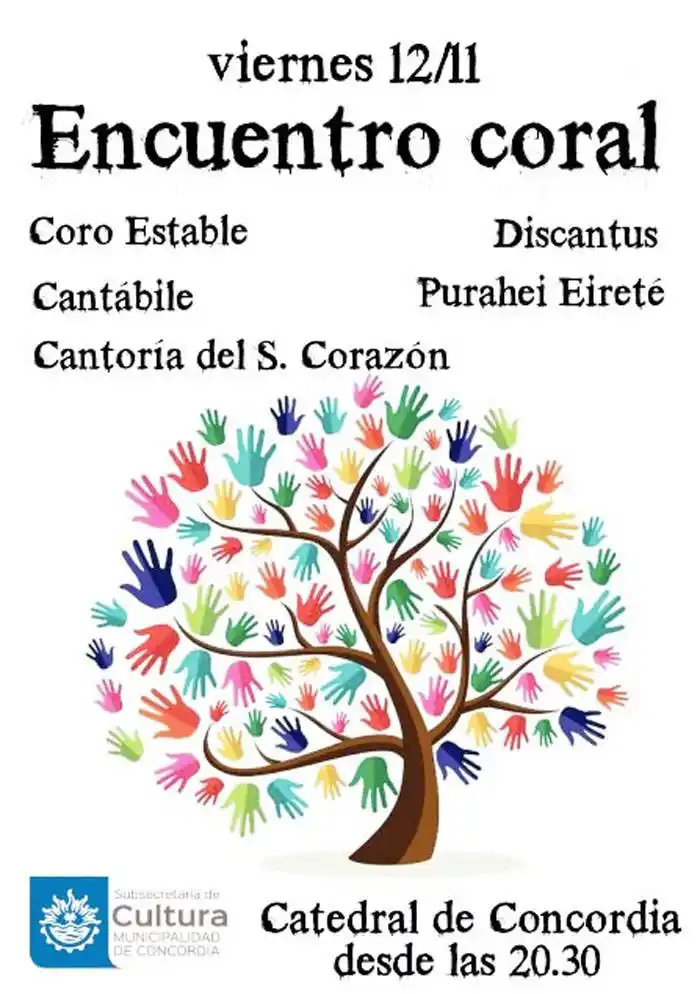 Se realizará un recital coral  en la Catedral  San Antonio de Padua