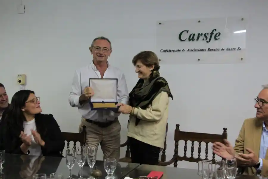 Costamagna participó de la celebración de los 85 años de Carsfe