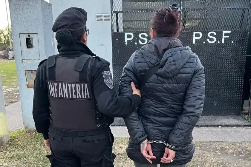 Detenida en zona noroeste.
