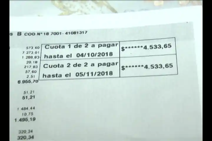 Preocupación por el aumento en los servicios de luz y gas