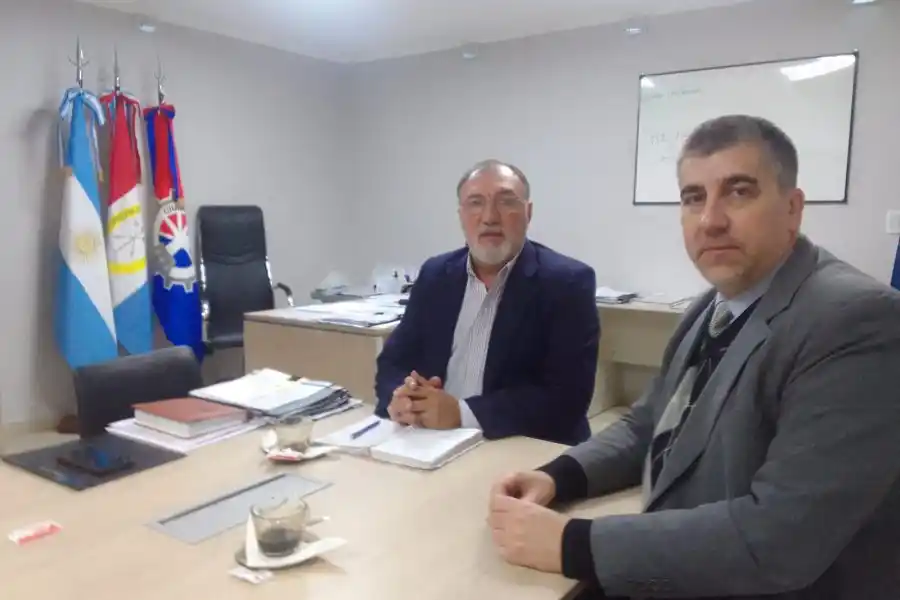 El Intendente de Frontera recibió al Fiscal Regional de Rafaela