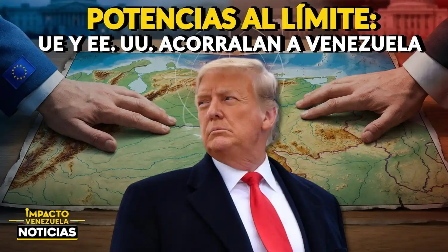 CHOQUE y PODER en el CARIBE: UE y EE. UU. sellan alianza en ofensiva contra el narco y Venezuela - VIDEO