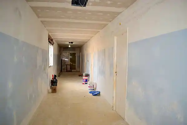 Siguen las tareas de refacción en el hospital “Gaspar M. Campos”