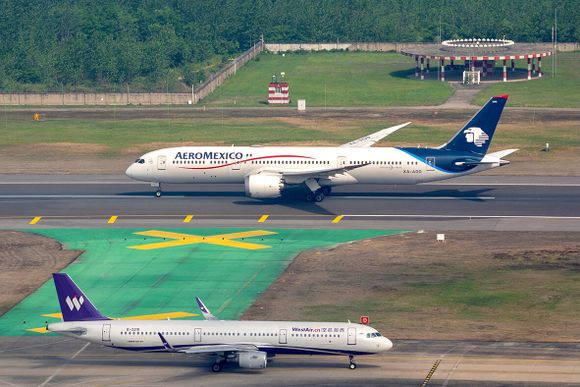Aeroméxico lanza una ruta de carga entre Ciudad de México y Wuhan, China