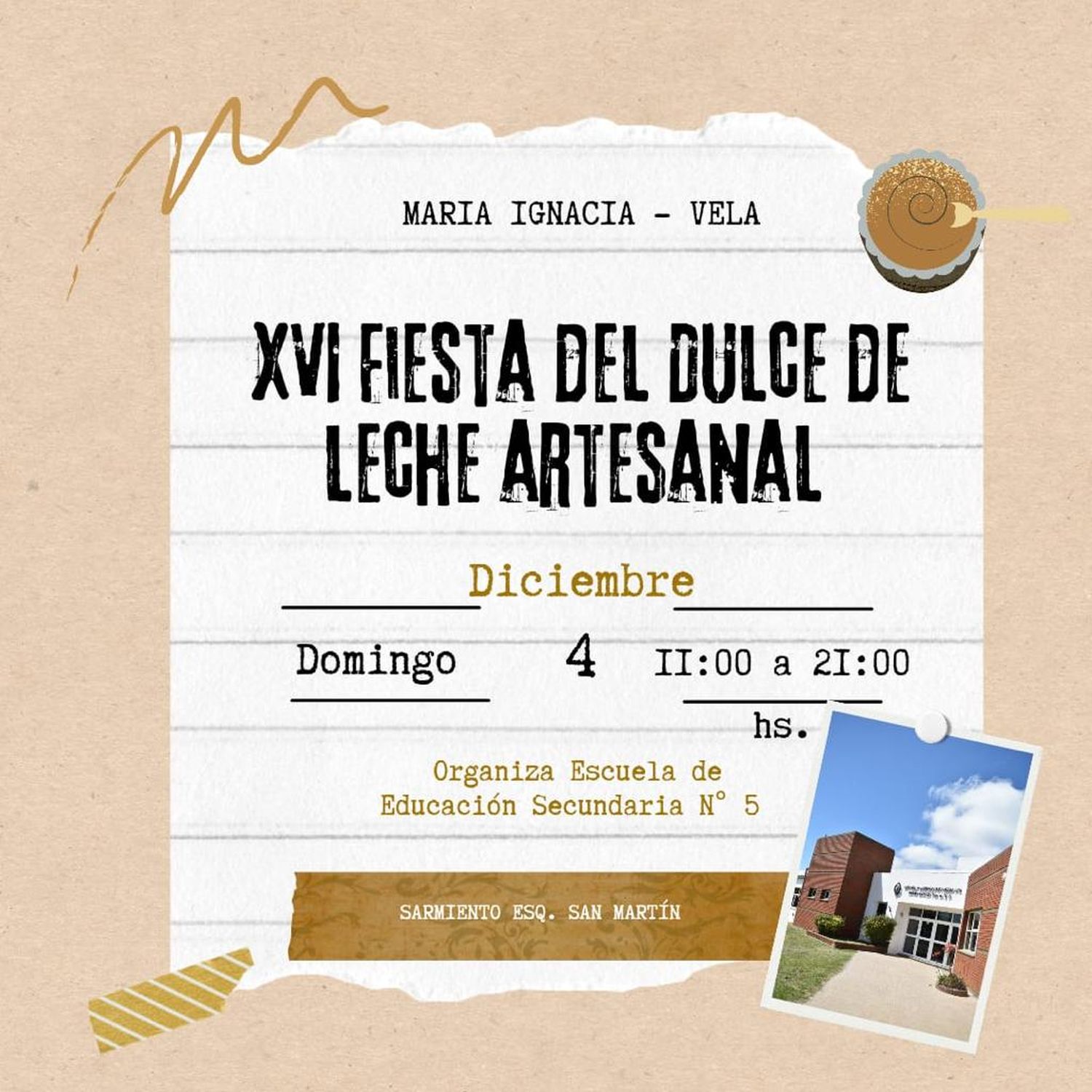 La comunidad de María Ignacia se prepara para vivir a pleno la 16ta Fiesta del Dulce de Leche