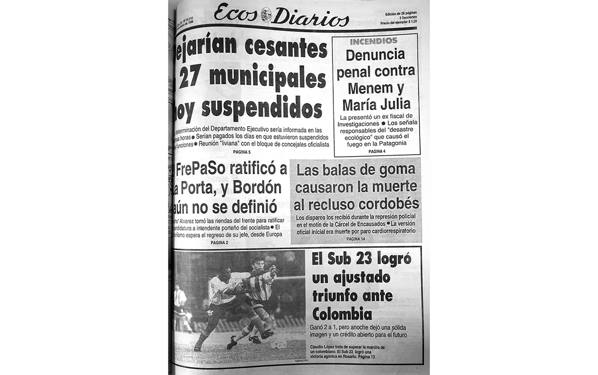 Miércoles 24 de enero de 1996
