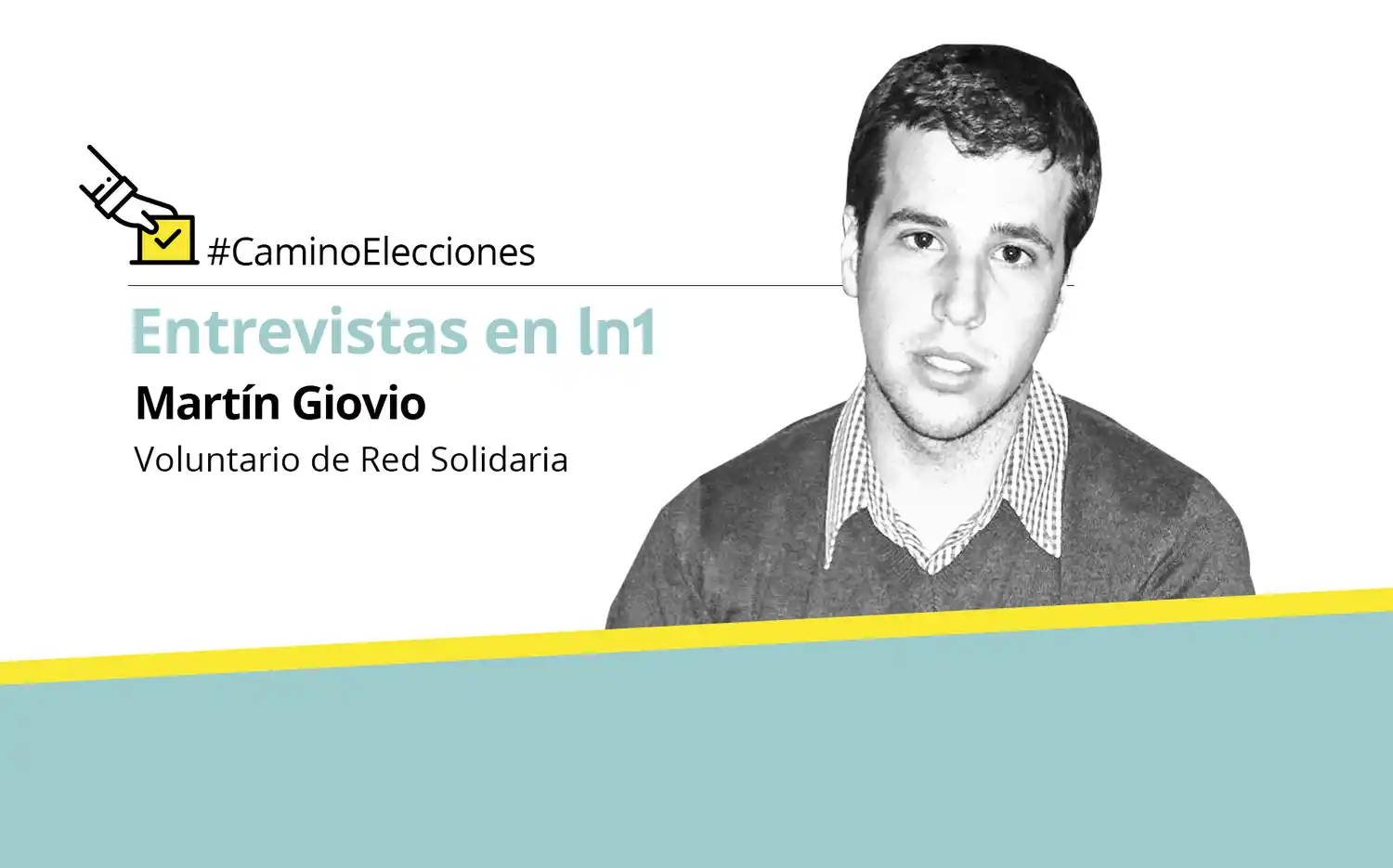 Martín Giovio, de Red Solidaria: "El encuentro de líderes para conversar por el país que soñamos todavía no se dio"