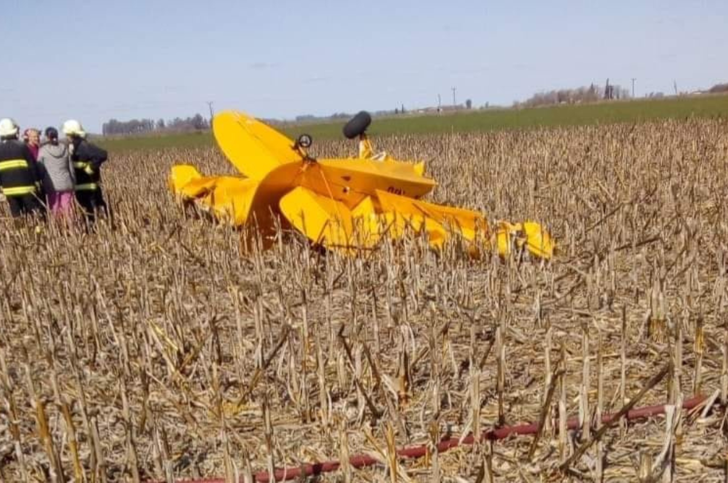 Tragedia en Chañar Ladeado: murió un joven al estrellarse con su avioneta