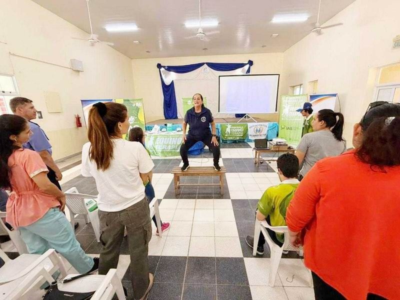 Las Lomitas: exitoso primer módulo 
de la capacitación en Equinoterapia