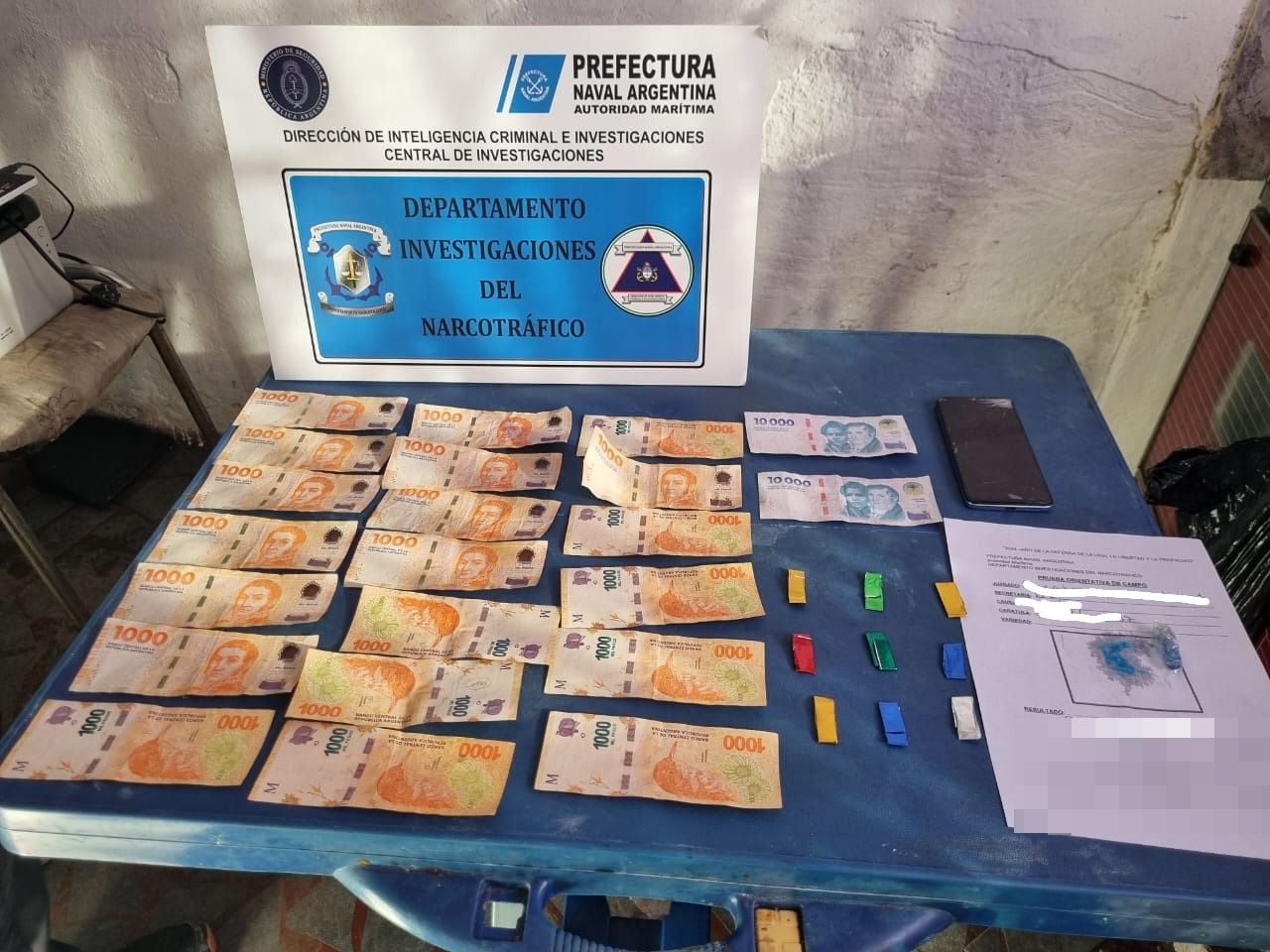 El procedimiento se enmarcó en una investigación que lleva adelante la Fuerza desde el mes de marzo.