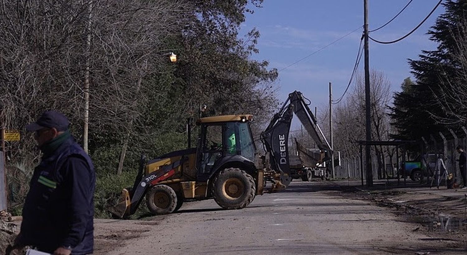 Escobar: El Municipio avanza con importantes obras viales en Garín, 24 de Febrero y Belén