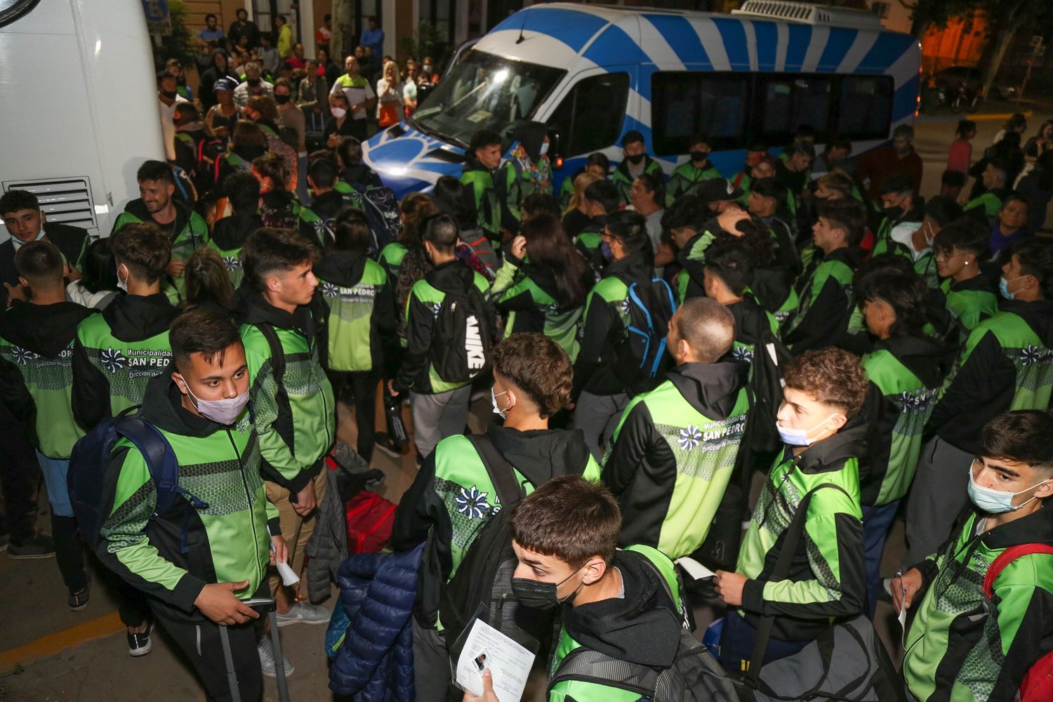 Juegos Bonaerenses 2021: la delegación de San Pedro llegó a Mar del Plata para participar de la Etapa Final