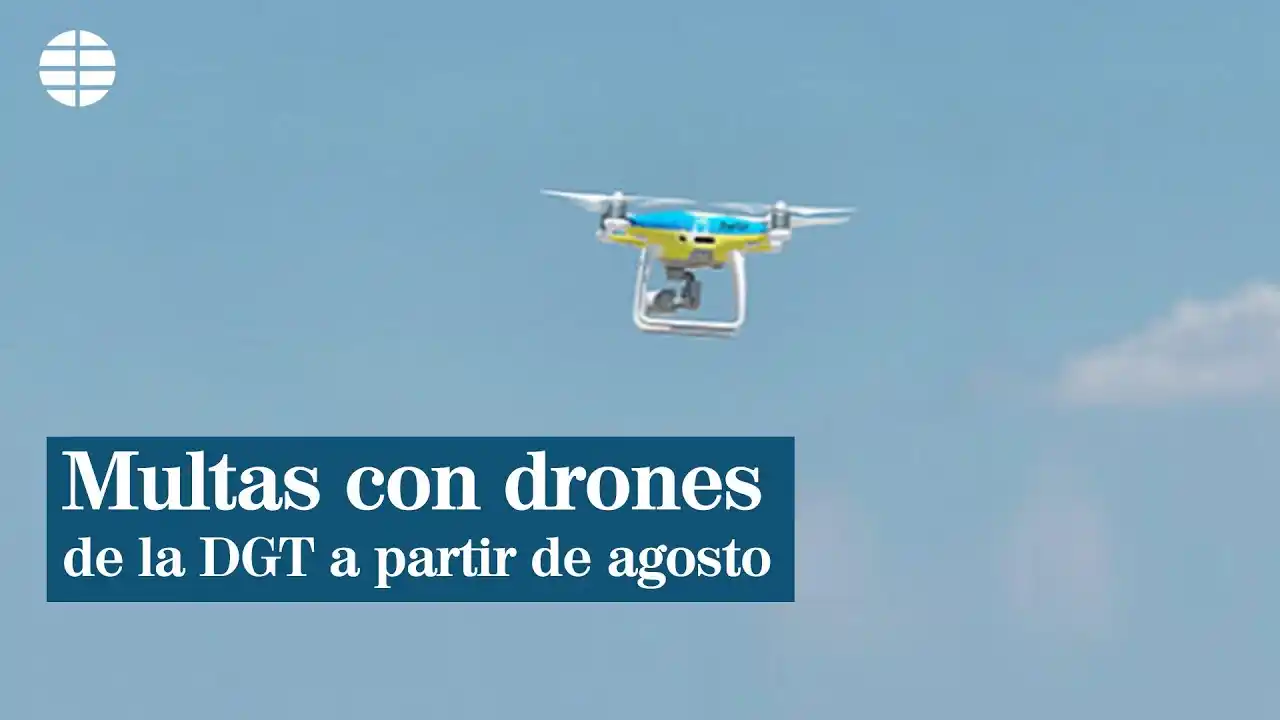 España comienza a utilizar drones en el control de tránsito vehicular