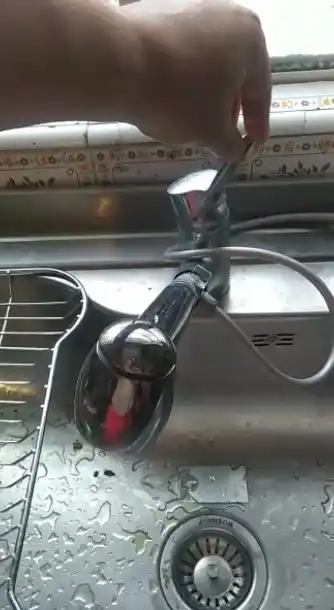 Sin una gota de agua en calle Almafuerte