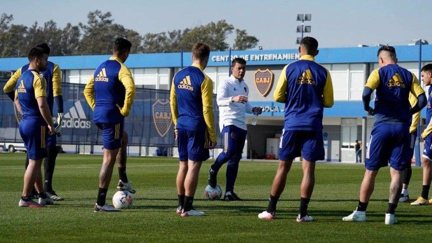 Boca: la formación que probó Battaglia para enfrentar a Central Córdoba