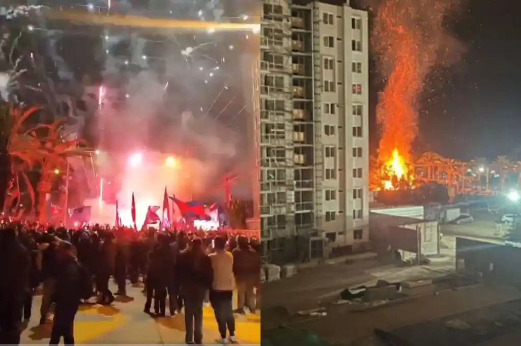 Disturbios con hinchas de la U de Chile