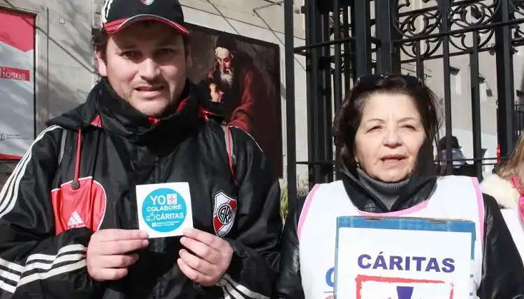 Cáritas: la recaudación de la colecta anual subió 34,38%