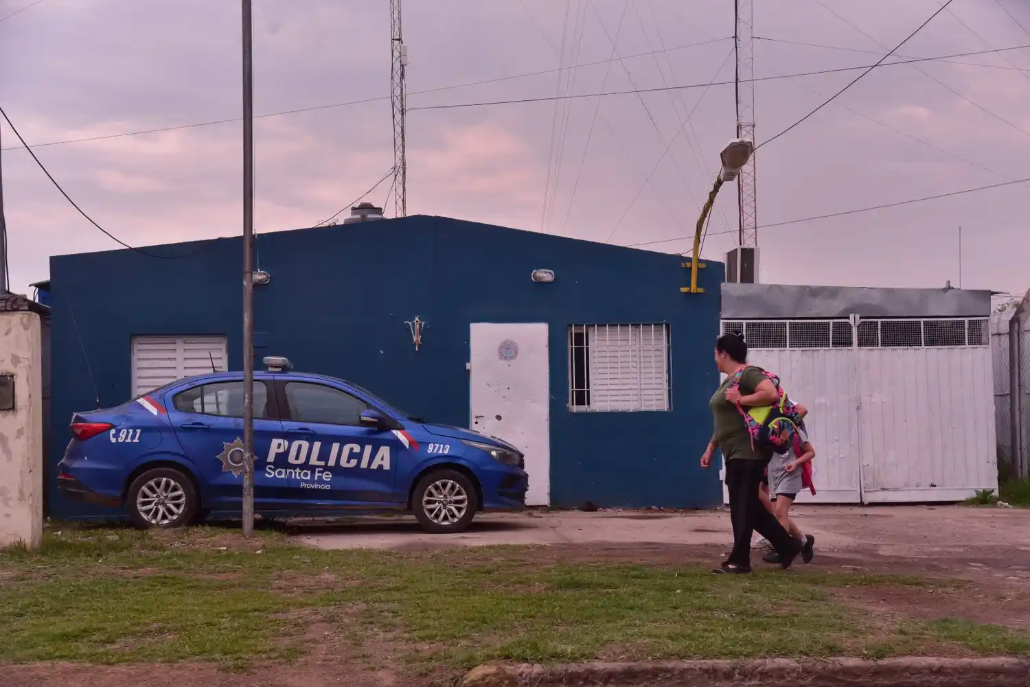Destacamento policial de barrio Acapulco.