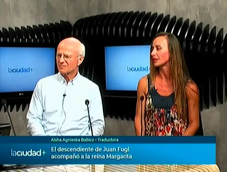 Un descendiente de Juan Fugl acompaño a la reina Margarita | La Ciudad