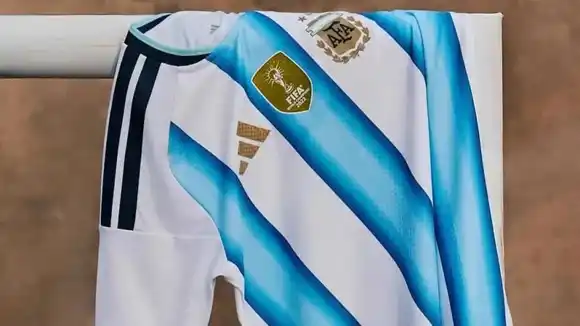 Oficial: se dio a conocer la nueva camiseta de la Selección Argentina que usará en el Mundial 2026