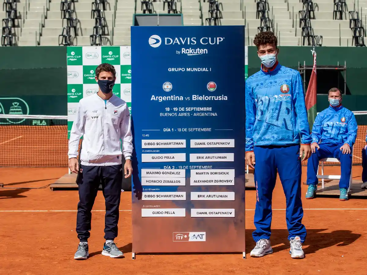 Copa Davis: Schwartzman abre la serie ante Bielorrusia