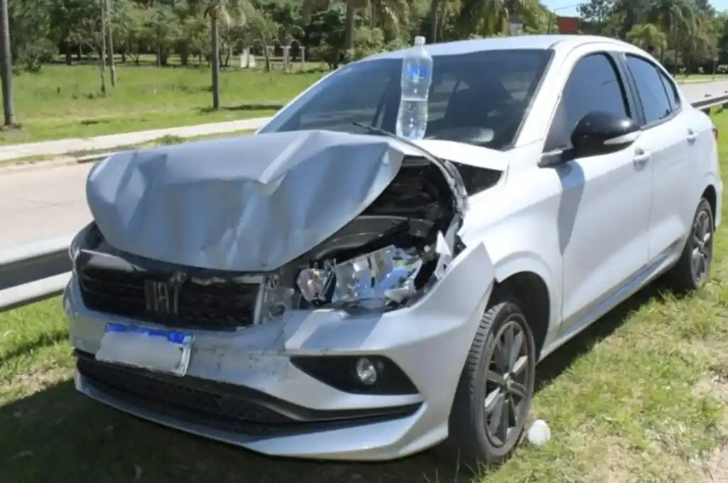 La peor parte del siniestro corrió por cuenta de un Fiat Cronos