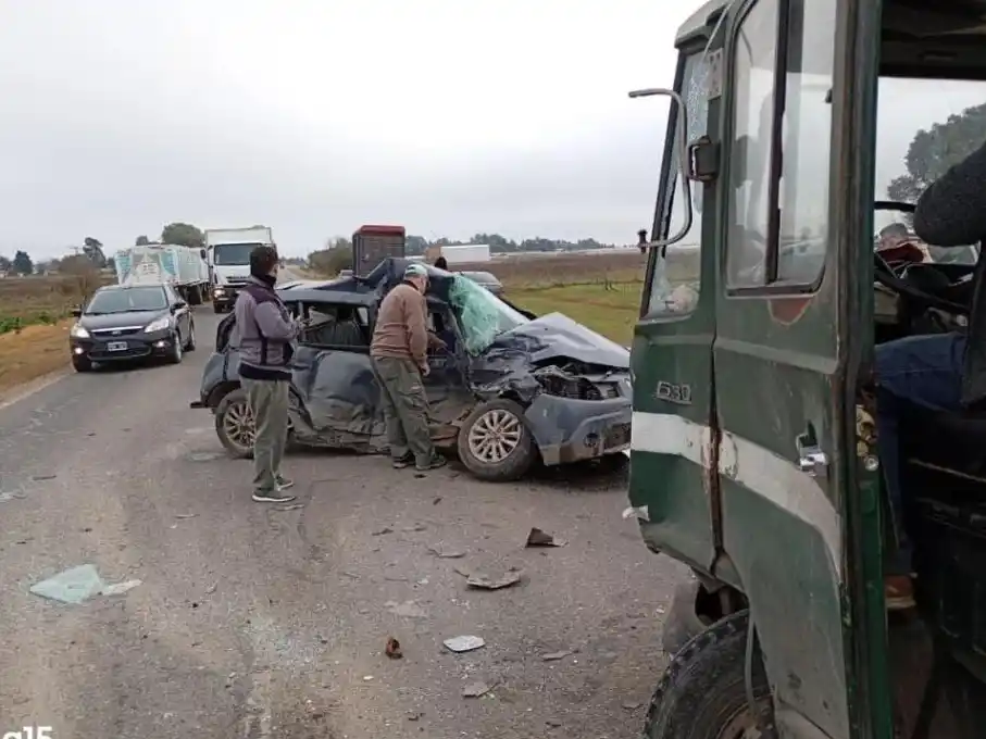 Imágenes de después del siniestro (foto: Agencia Noticias Argentinas / Policía