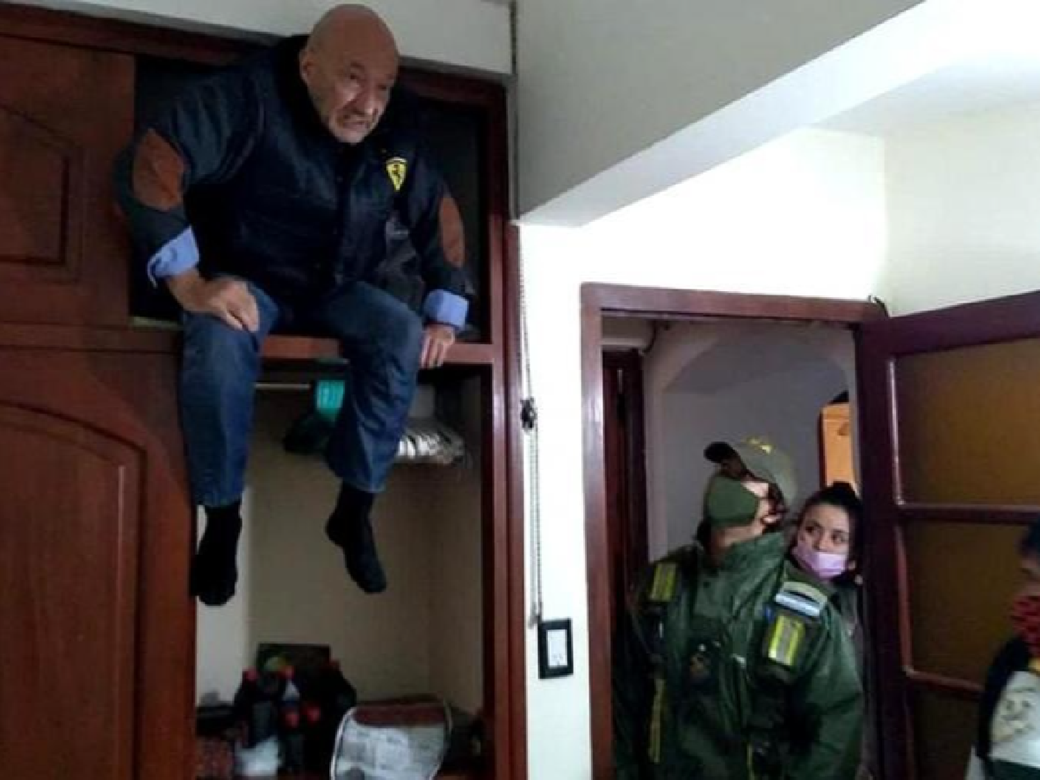 Detuvieron a un represor prófugo escondido en un placard