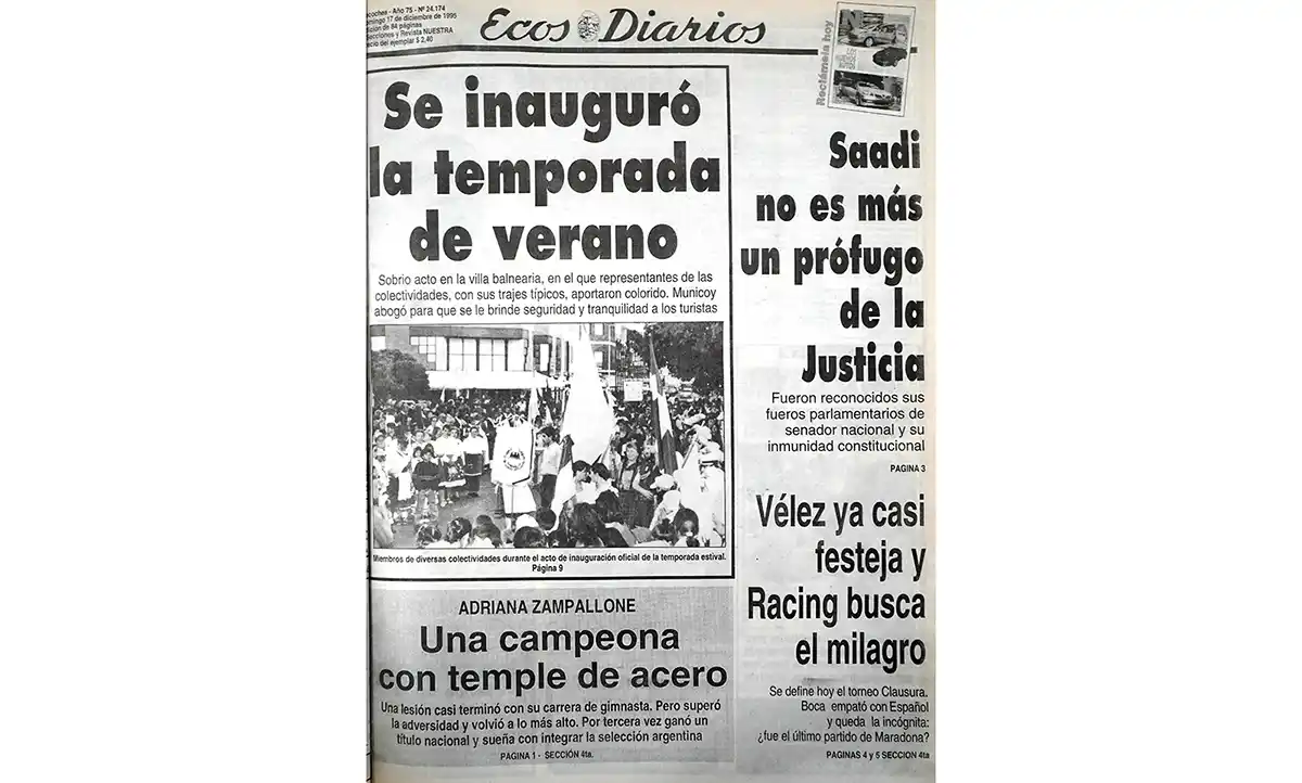 Domingo 17 de diciembre de 1995