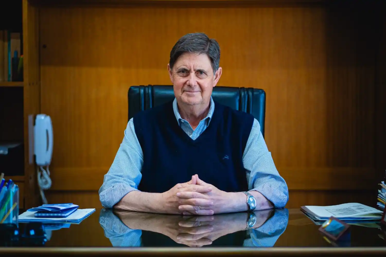 Miguel Gargaglione, intendente de San Cayetano