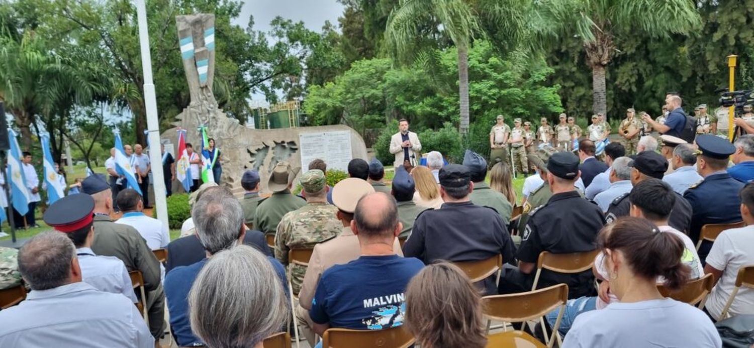 Gonzalo Braidot:“Tenemos que trabajar todos juntos en la construcción de la memoria de Malvinas”