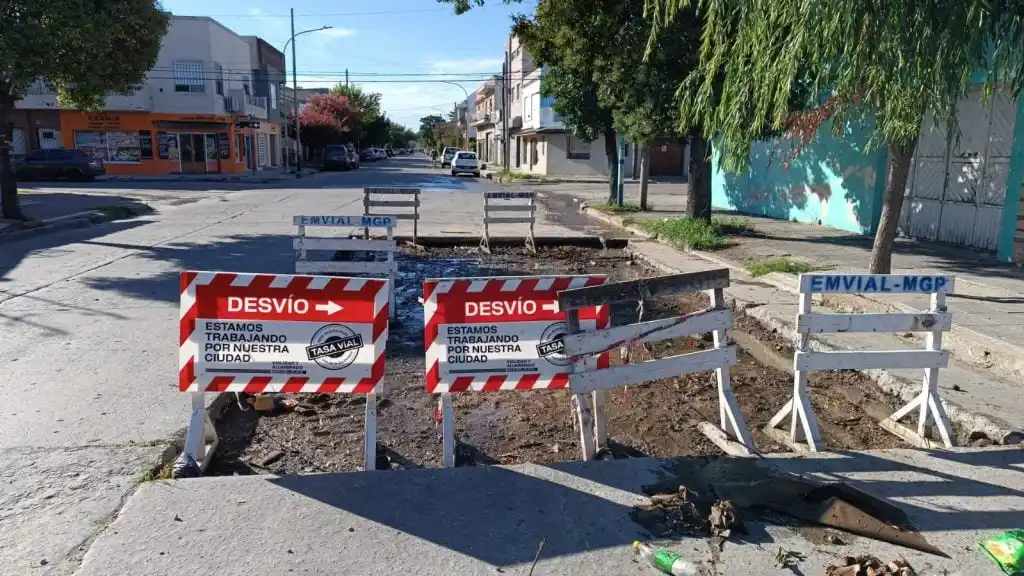 Obra pública en Mar del Plata