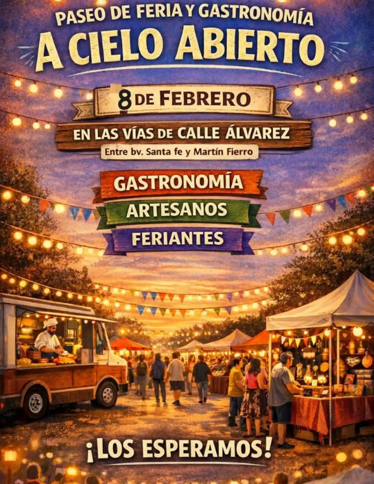 Paseo de Feria y Gastronomía a Cielo Abierto en barrio Villa del Parque - 2