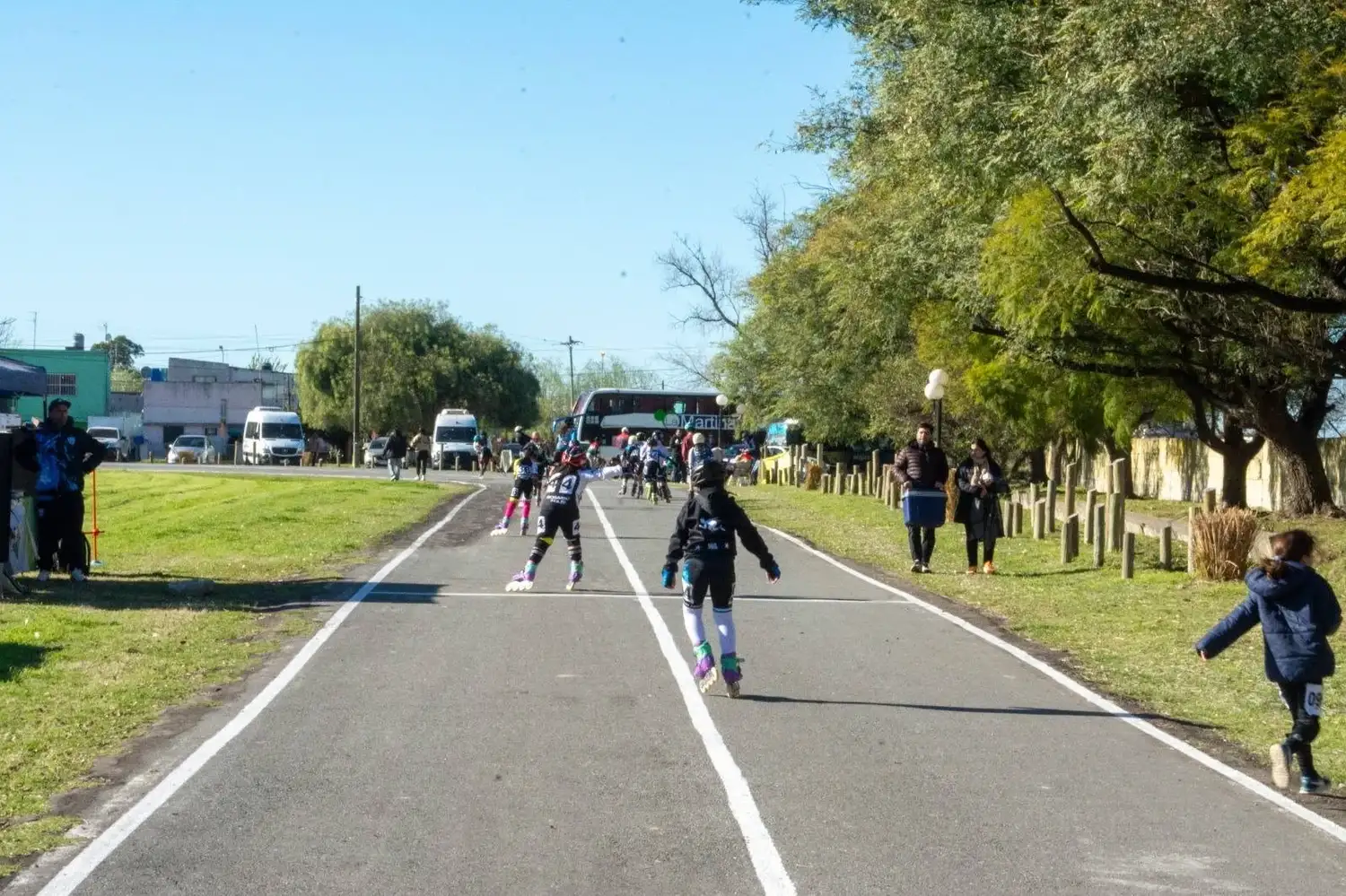 El óvalo de ciclismo o pista multipropósito