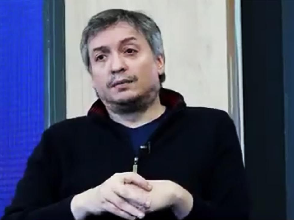 Máximo Kirchner: "Creo que Cristina no será candidata en 2023"