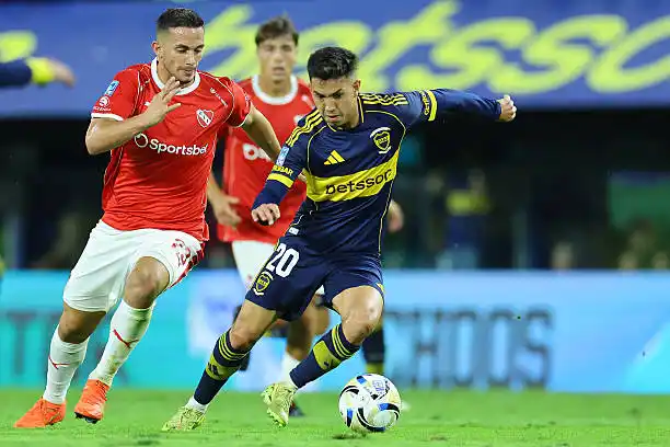 Boca Juniors empató 1-1 ante Independiente en la Bombonera y sigue tercero en la Zona A del Torneo Apertura