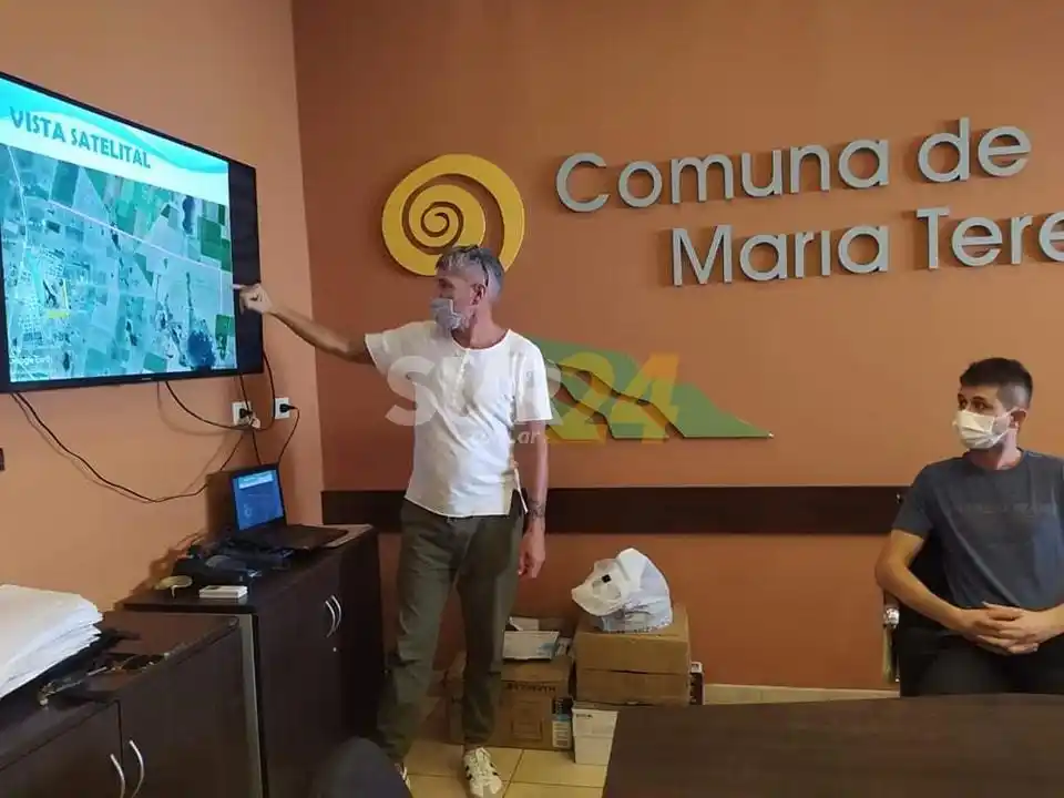 María Teresa: más de diez kilómetros de consolidado de piedra para camino rural