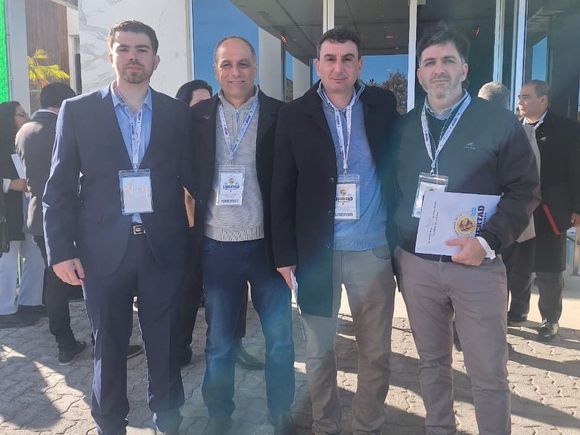 Necochenses en el congreso de La Libertad Avanza