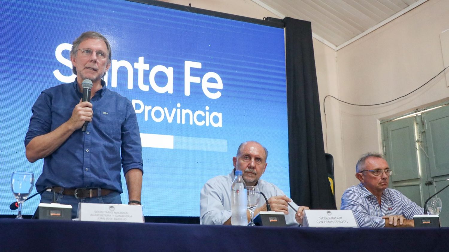 Sequía: Bahillo anunció ayuda por $1.300 millones para la provincia de Santa Fe