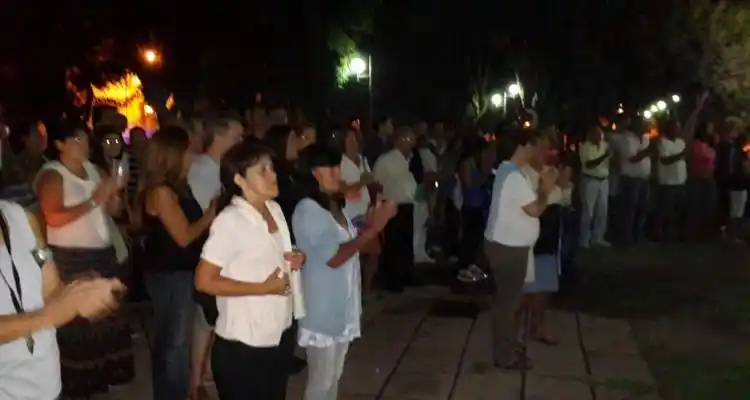 #18F: 150 personas marcharon en San Pedro