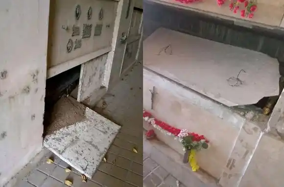 Nichos abiertos, agua estancada y pastizales: el preocupante estado del Cementerio La Piedad ante el brote de dengue