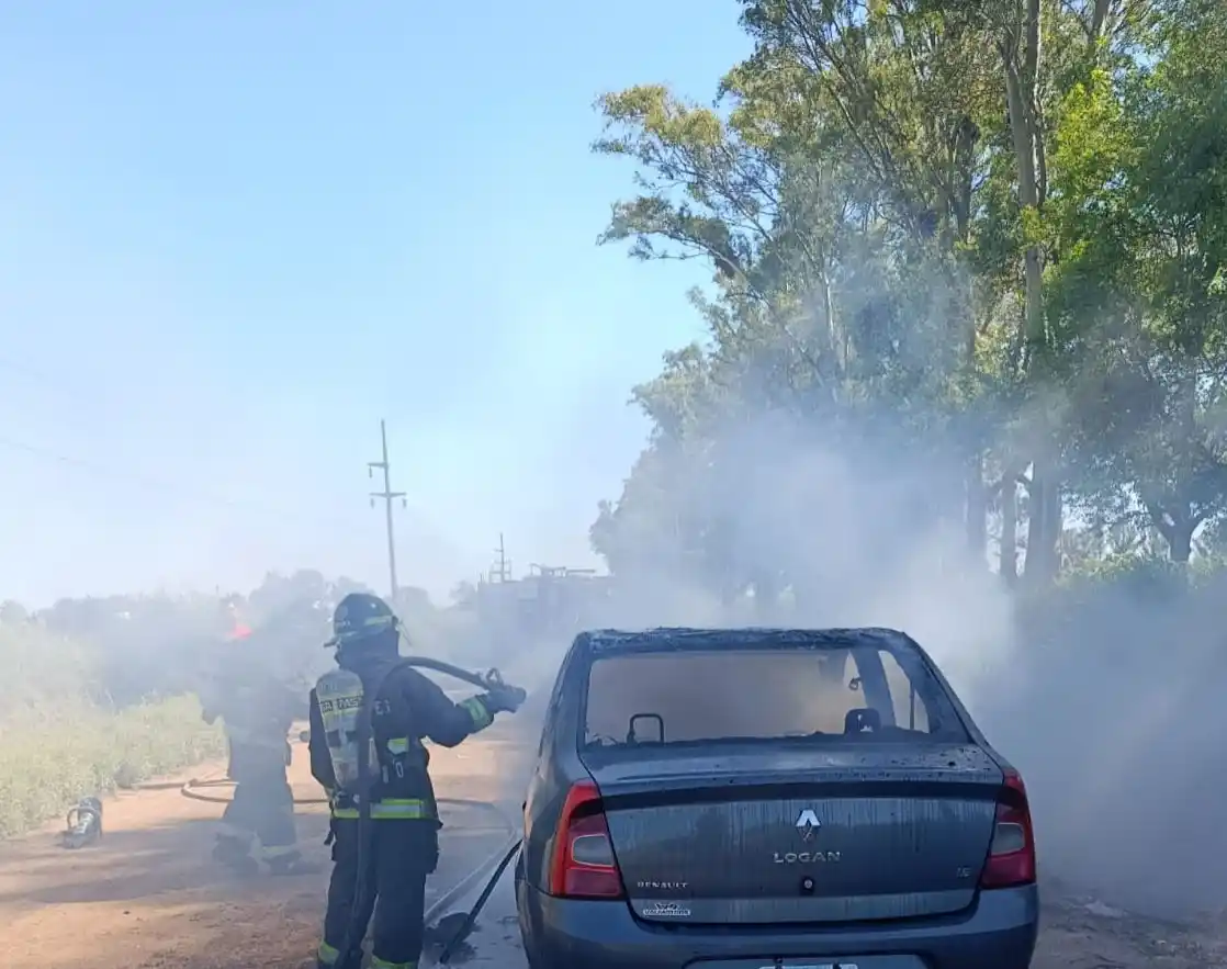 incendio de automóvil - 2