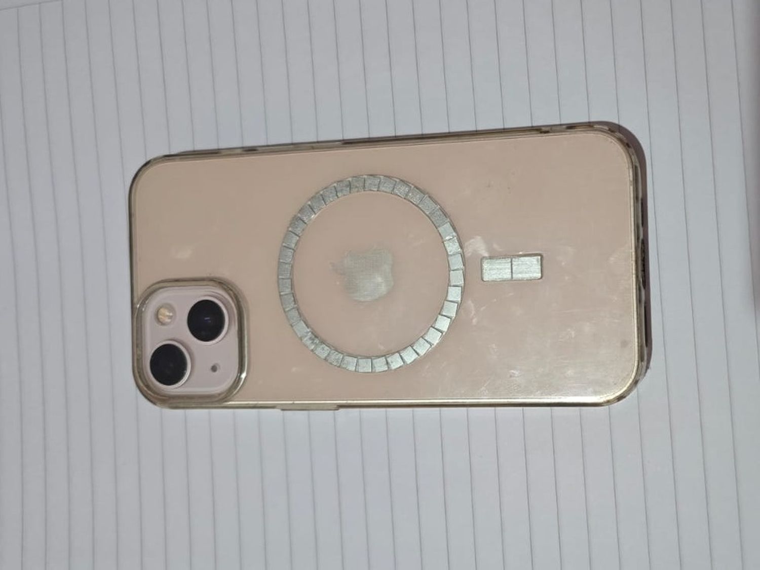 El celular que logró recuperar la policía.