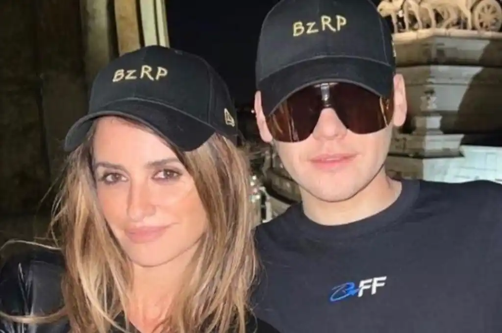 Nadie se resiste al talento de Bizarrap, ¡ni Penélope Cruz!: las fotos del explosivo encuentro en Madrid