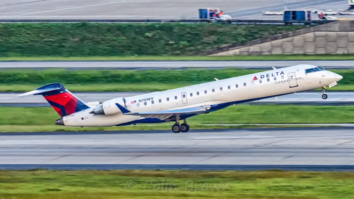 Delta se prepara para introducir el Mitsubishi CRJ-550