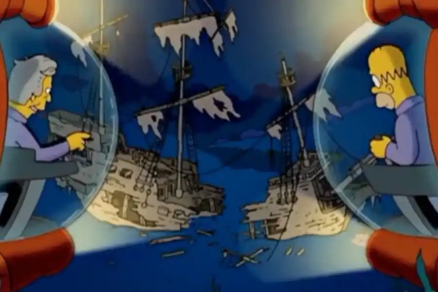 Los Simpson, otra vez: hace 17 años un capítulo predijo la desaparición del submarino que exploraba el Titanic
