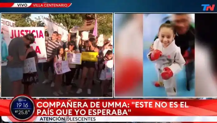 “Aplausazo” y movilización para pedir Justicia por el crimen de Umma Aguilera